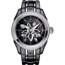 Perrelet Double Rotor Ceramic Diamond Flower Womens A2040-B