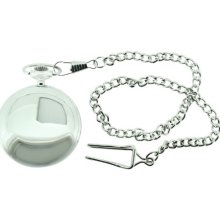 Philip Mercier Pocket Watch And Chain, Comes In Gift Box