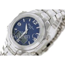 Philip Persio Dual Time 6 Digits Chronoalarm Mens Watch