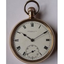 Pocket Wach -liverpool Gold Plated Pocket Wach -liverpool Gold Plated