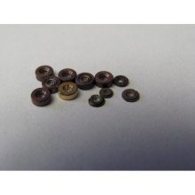 Pocket Watch Jewel Assortment-balance Hole & Plate Jewels-qty. 11