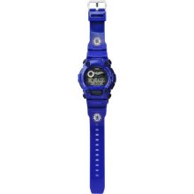 Premiership Football Digital Men's Quartz Stop Watch With Lcd Dial Digital Display And Blue Plastic Or Pu Strap Ga3729