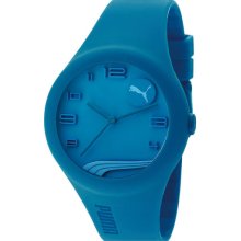 PUMA 'Form' Silicone Watch Blue