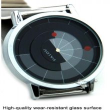 Quartz Wrist Watch Boy Girl Lady Womens Mens Turntable Dial Digital