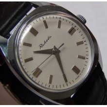 Raketa Men's Silver U.S.S.R. Watch - Great Condition