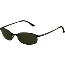 Ray Ban RB 3162 Sleek Sunglasses 006 Matte Black