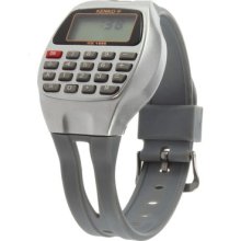 Rectangle Style Multi-purpose Electronic Wrist Calculator Watch Convenienet