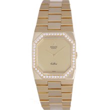 Rolex Cellini Ladies18k Yellow Gold Watch with Diamond Bezel 4650