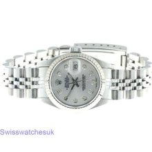 Rolex Datejust Lady Steel Diamond Watch Shipped From London,uk, Contact Us
