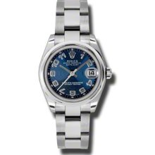 Rolex Oyster Perpetual Datejust 178240 blcao women Watch
