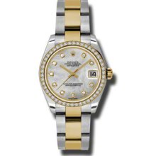 Rolex Oyster Perpetual Datejust 178383 mdo Women's Watch