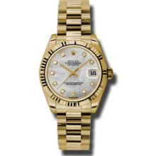 Rolex Oyster Perpetual Datejust 178278 mdp women Watch