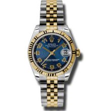 Rolex Oyster Perpetual Datejust 178273 blcaj Women's Watch