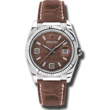 Rolex Oyster Perpetual Datejust 116139 brwdab Women's Watch