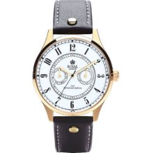 Royal London - Men's Brown Leather Vintage Watch - 41110-02