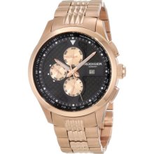 Rudiger R4000-09-007b Zwickau Black Dial Rose Gold Multifunction Watch