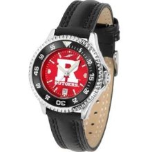 Rutgers Scarlet Knights Ladies Leather Wristwatch Rutgers Scarlet Knights Ladies Leather Wristwatch
