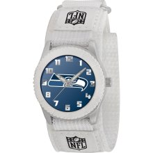 Seattle Seahawks White Rookie Youth / Ladies Watch By Gametime Nfl-r