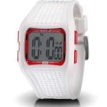 Sector 'Expander' Men's Watch Digital Quartz With White Resin Strap - R3251172015