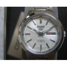 Seiko 5 Original Japan Wome's Watch Automatic 21 Jewels All Stainless S