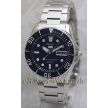 Seiko 5 Sports Submariner 23jewels 330ft W/r Automatic Men's Watch - Snzf29k1