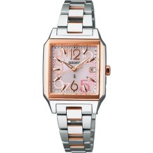 Seiko Lukia Ssvw012 Solar Radio Wave Women Watch