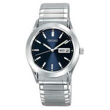 Seiko Men's Silver-Tone Seikoflex Band Watch Promotional