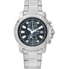 Seiko Men's Snn197p1 Stainless-steel Analog With Blue Dial Watch