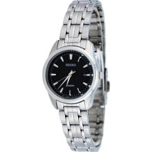 Seiko Silver Tone Watch - Sxde65 - Women