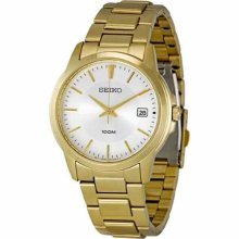 Seiko Sporty Dress Gold-tone Mens Watch SGEF56