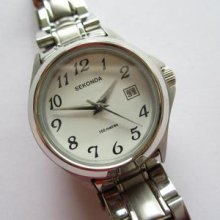 Sekonda Two Tone N.o.s.l Stainless Steel Ladies Size Watch