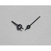 Set Of 2 Black Watch Hands Fhf Cal 69 Diameter 12 Mm