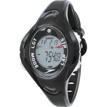 Speedo Digital 50 Lap Multifunction Rubber Wr 100m Women's Watch Sd50534bx