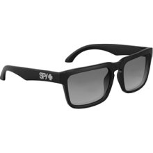 Spy HELM Black Grey Polarized Sunglasses - Black regular