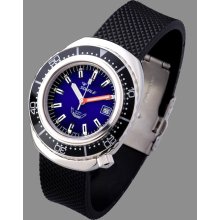 Squale Black-Blue 1000m Professional Swiss Automatic Divers Watch