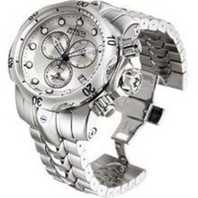 Stainless Steel Subaqua Venom 1000M Diver Chronograph Silver Dial