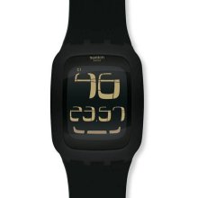 Swatch Touch Black Mens Watch SURB100