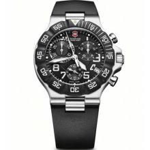 Swiss Army Victorinox 241336 Mens Black Summit Xlt Chronograph Watch