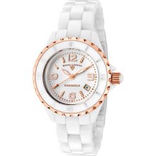 Swiss Legend Watch 10049-wwra Women's Karamica White Dial White High-tech