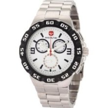 Swiss Military Calibre Mens 06-5R2-04-001 Racer Chronograph White