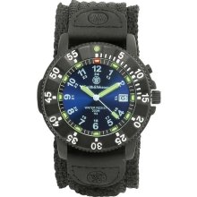 Swiss Tritium Stainless steel case Smith & Wesson Tritium SPORTS Blu