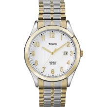 Timex Two Tone Stainless Steel Expansion Watch - T2n851kz - Men