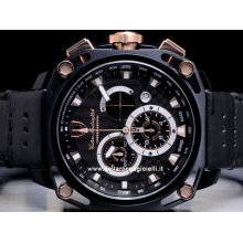 Tonino Lamborghini 4 Screws NEW 4850 black PVD watch sale buy sell