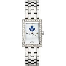 Toronto Maple Leafs Ladies Allure Watch Stainless Bracelet