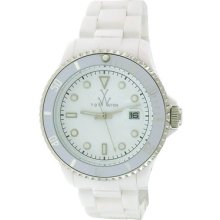 Toy Watch Fluo Aluminum And Plasterami White Unisex Watch Pcl02wh