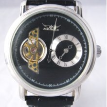 Trendy Tourbillon Auto Mechanical Mens Lady Wrist Watch