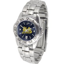 UCLA Bruins Sport AnoChrome Steel Band Women's Watch