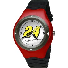 Unisex Nascar #24 Jeff Gordon Watch with Official Logo - Youth Size