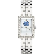 University of North Carolina Ladies Allure Watch Stainless Bracelet Strap