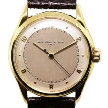 Vacheron Constantin 18k Yellow Gold Mens Watch